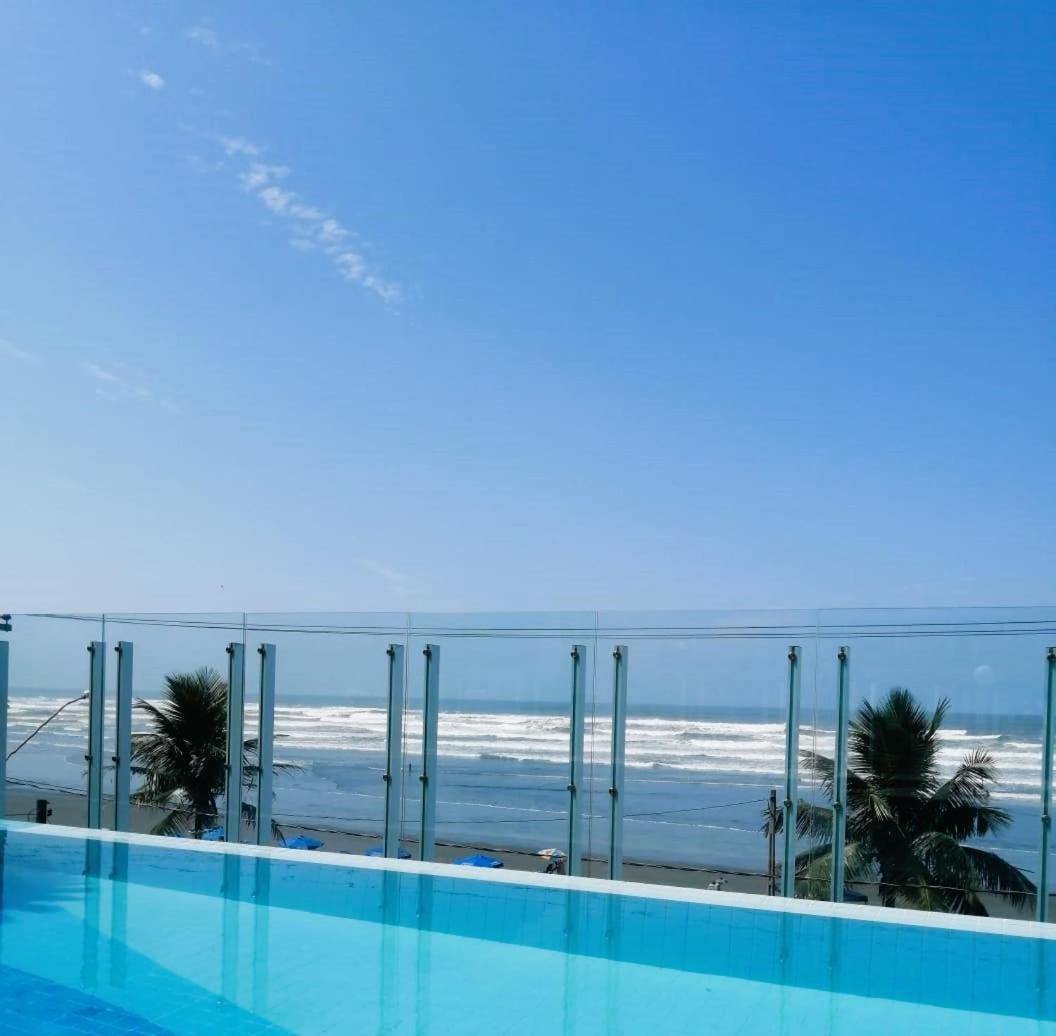 Apartamento, Ampla Sacada Com Vista Para O Mar! Itanhaém Exteriér fotografie